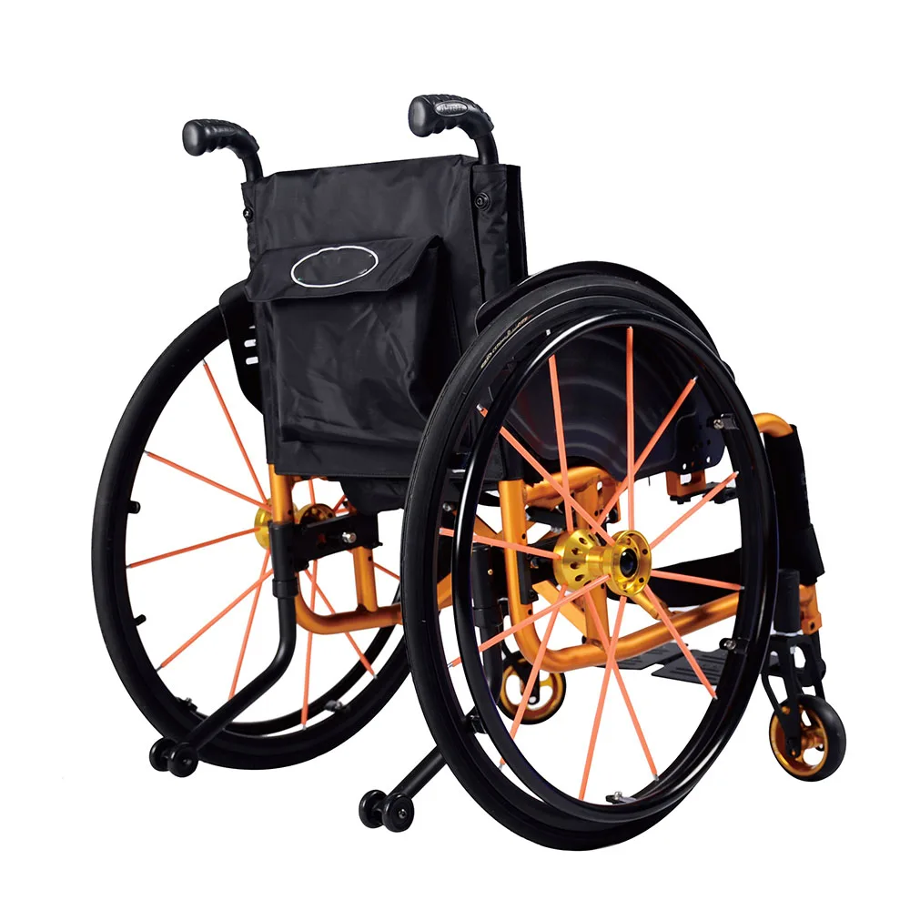 Folding Manual Wheelchair with 130kg Capacity