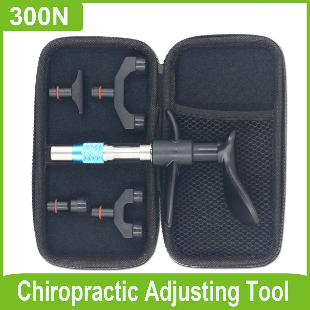 

300N Manual Spinal Chiropractic Adjusting Tools 10 Levels Adjustable Tool Body Relax Massage Health Care Spine Correction Gun