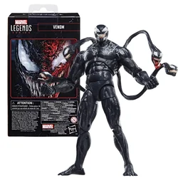 Venom The Last Dance Spider-Man Hasbro version Action Figure CarnageCollectible Joint Movable Change Face Statue Kids Toys Gift