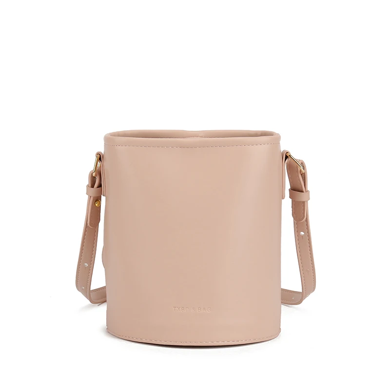 حقيبة كروس بإبزيم من البولي يوريثان لعام 2025 حقيبة نسائية بسيطة بلون سادة عصرية على الطراز الغربي كتف عمودي حقيبة مربعة صغيرة