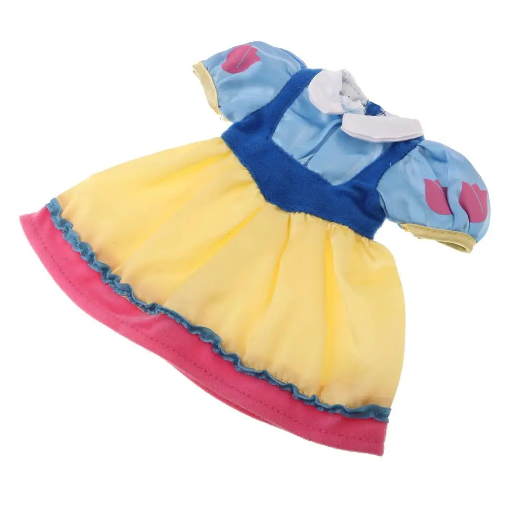 Adorable Doll Dress Party Outfits for 25cm Baby Girl Doll Accessory