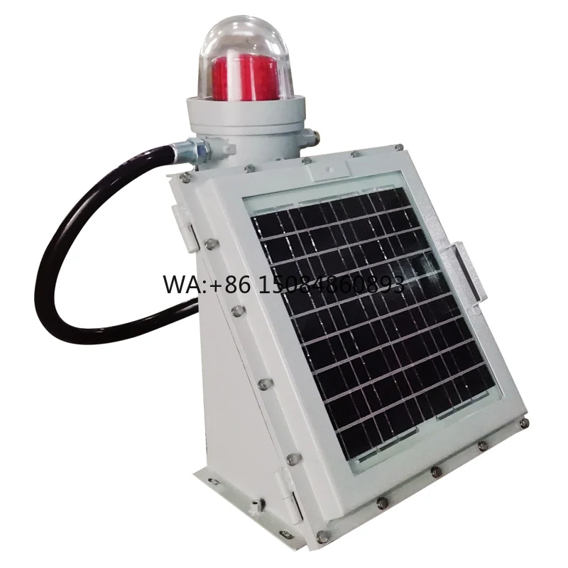 

EX-HB20 Explosion Proof Solar Powered Light(5-7NM) Powered Buoy Light Ex Proof Solar Navigation Ligh Solar panel power