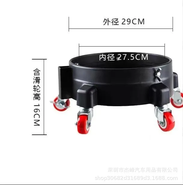 Flower pot base roller convenient two colors available
