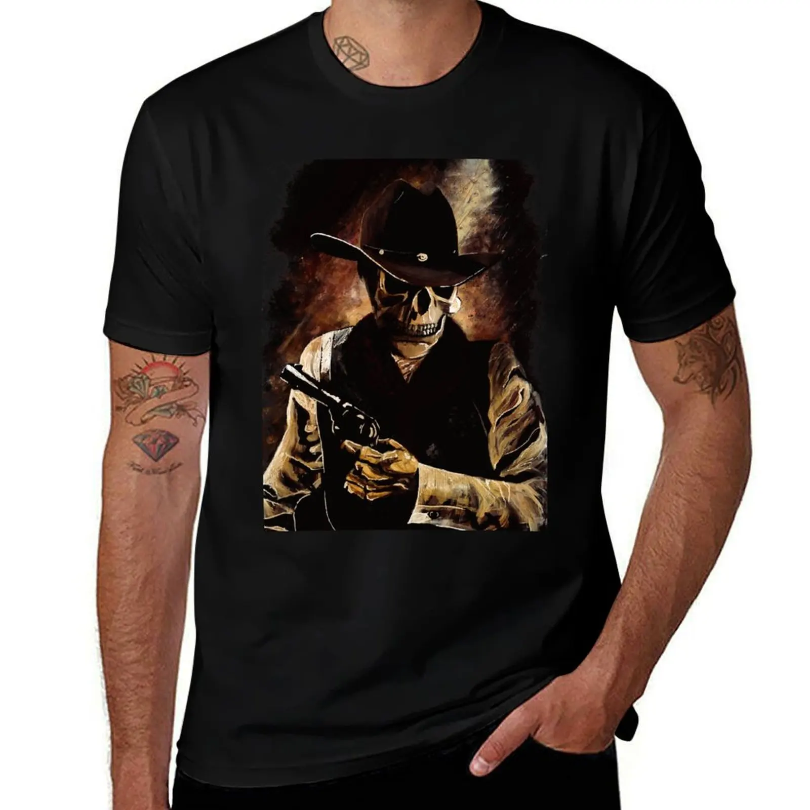 The Outlaw T-Shirt Casual All Match Short Sleeve T-Shirt