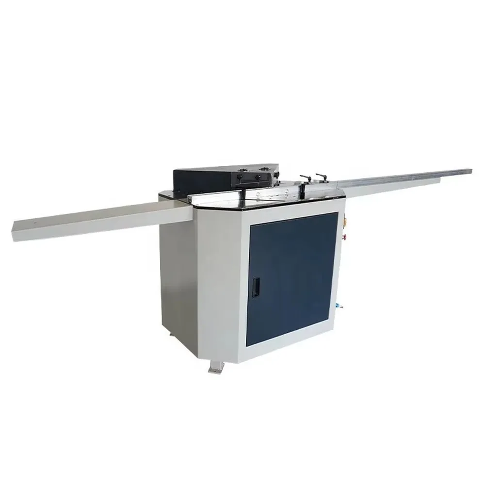 Woodworking Double-Head Cutting Machine Small Horizontal Double Saw Photo Frame Cutter for Aluminum Alloy High Precision