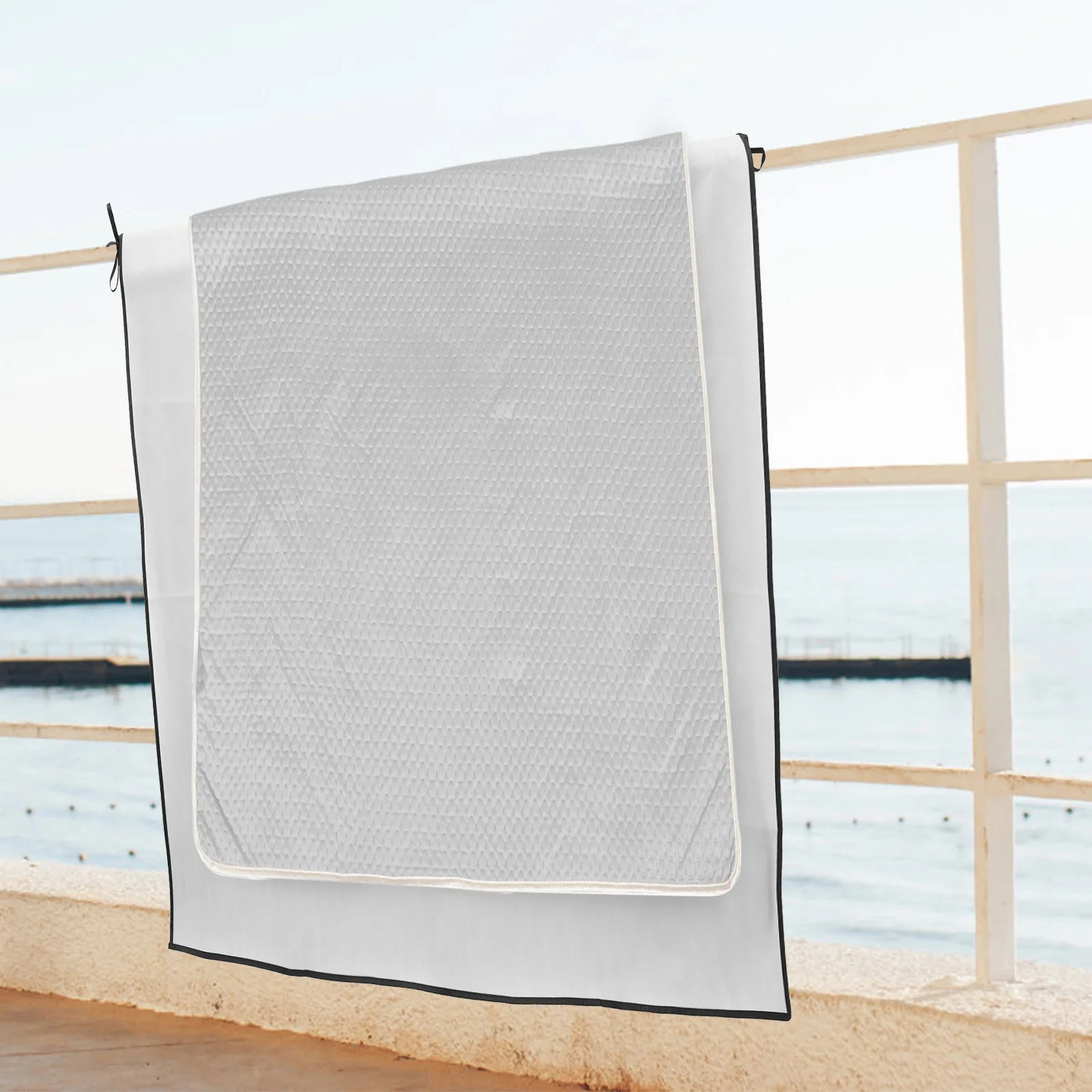 

1pcs Large Reusable Nonwoven Drying-Quilt Mat Moisture-Proof Railing Pad For Balcony Quilt Drying Home Accessories Multi-Use