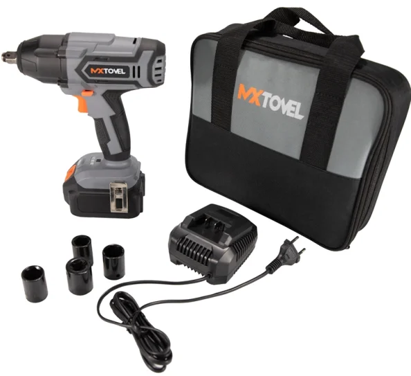 MXTOVEL China best 20V max Li-ion Impact wrench power drill tools combo lithium ion cordless combos kits