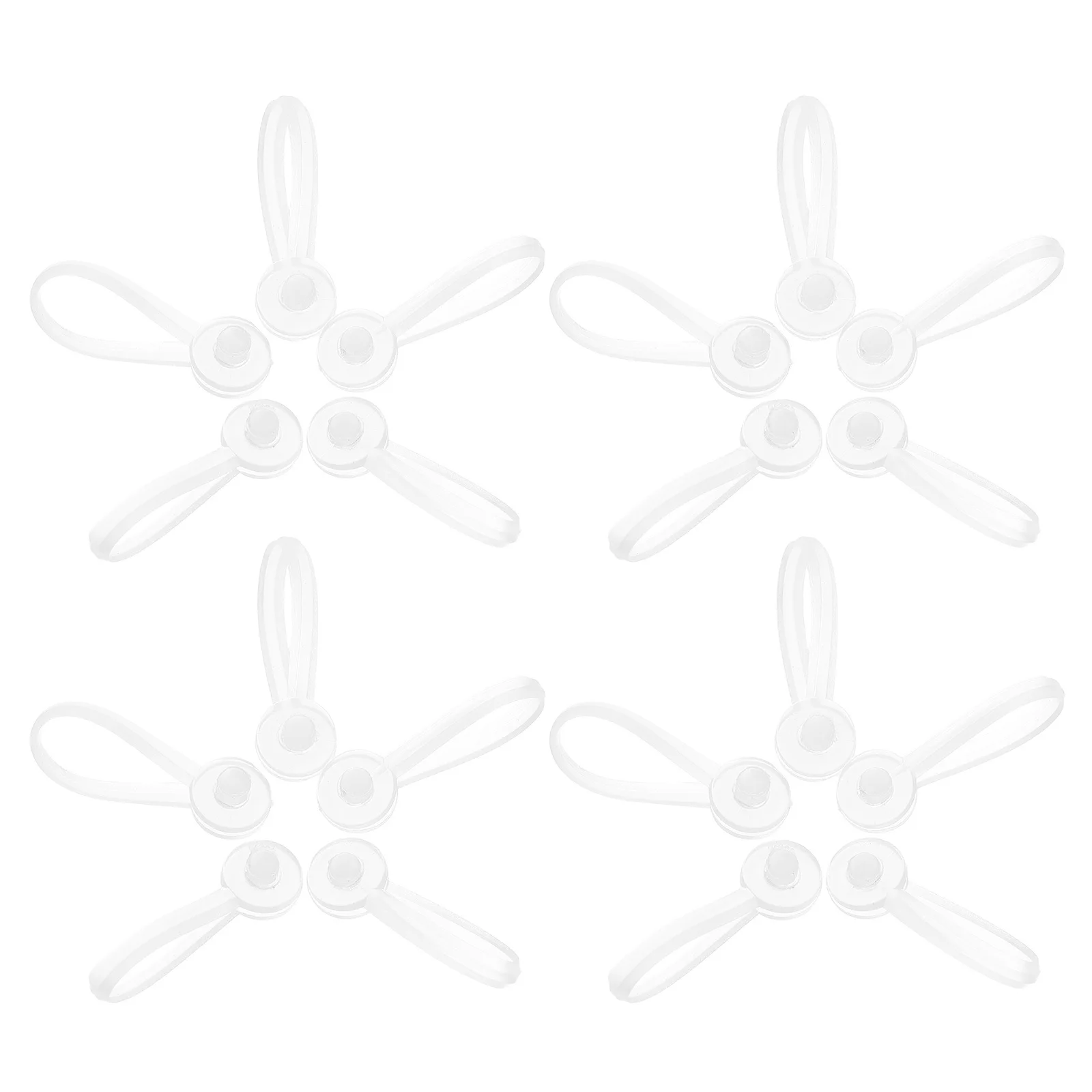 

100 Pcs Tag Tie Fastener Garment Rope Lanyard Fasteners Boutique Clothing Hanging Ropes for Tags