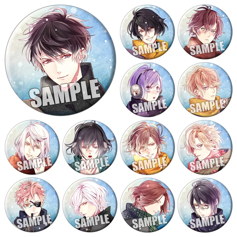 DIABOLIK LOVERS Anime 58mm Round Badges Pins