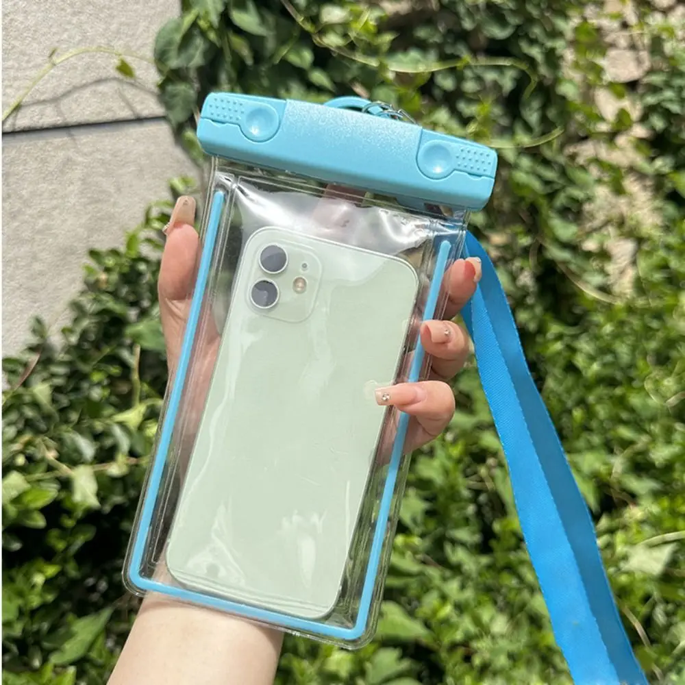 Hülle Abdeckung wasserdichte Handy hülle Handy tasche Tasche Bildschirm Regenschutz Tasche Handy wasserdichte Tasche transparente dicke Riemen