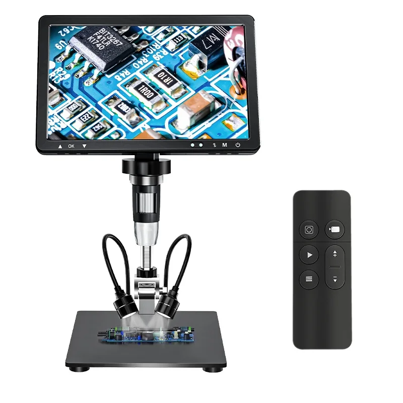 New DM12 10.1" HD-MI Digital Microscope For Mobile Repair , Electronic Microscope For Soldering