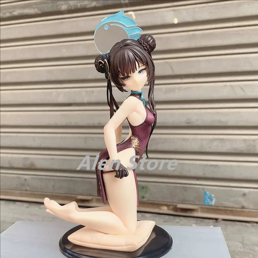

19cm Kneeling Blue Archive Kisaki Hermit Girls Toys Chinese Anime Figures PVC Action Figure Toy Game Collectible Model Doll