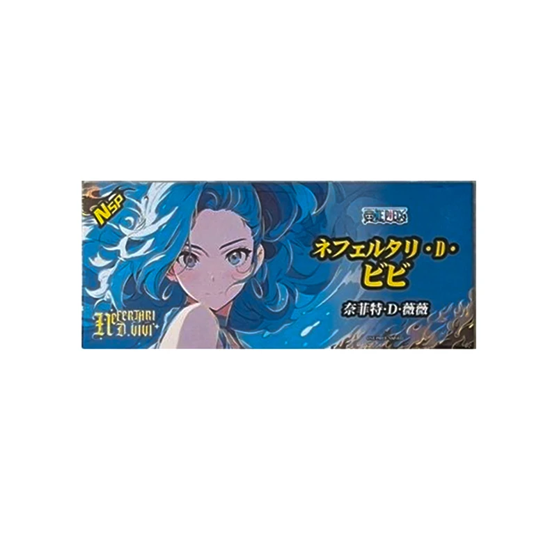 Anime One Piece Zoro Nami Hancock Luffy Yamato Perona Ticket Stubs Series Collectible Cards Christmas Birthday Gifts Toys