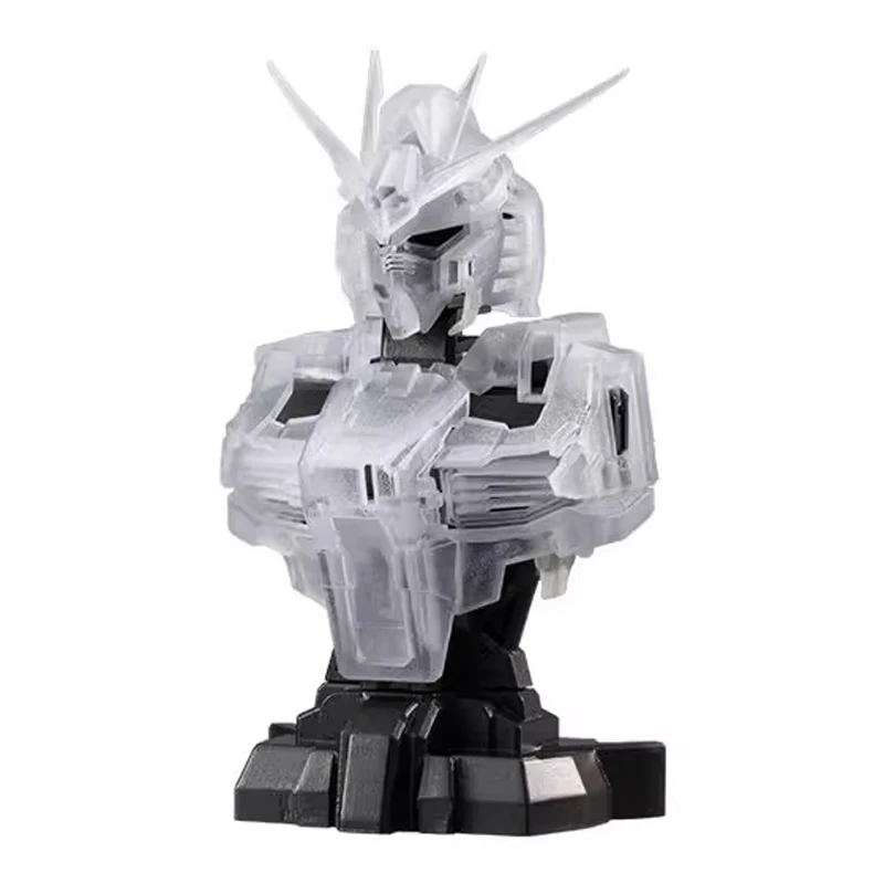 Bandai 3PCS Gashapon Mechanische Buste RX-93 ν Gundam Anime Speelgoed Voor Kinderen Action Figure Geschenken Collectible Model Ornamenten