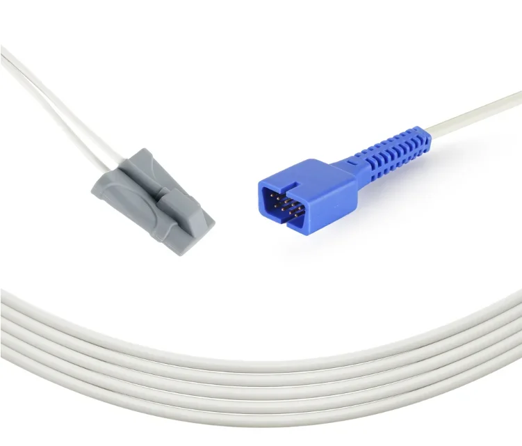 Medtroniccs FLEXMAX-P นํากลับมาใช้ใหม่ได้เชื่อมต่อโดยตรงสําหรับเด็กปลายอ่อน Spo2 Prob spo2 Sensor