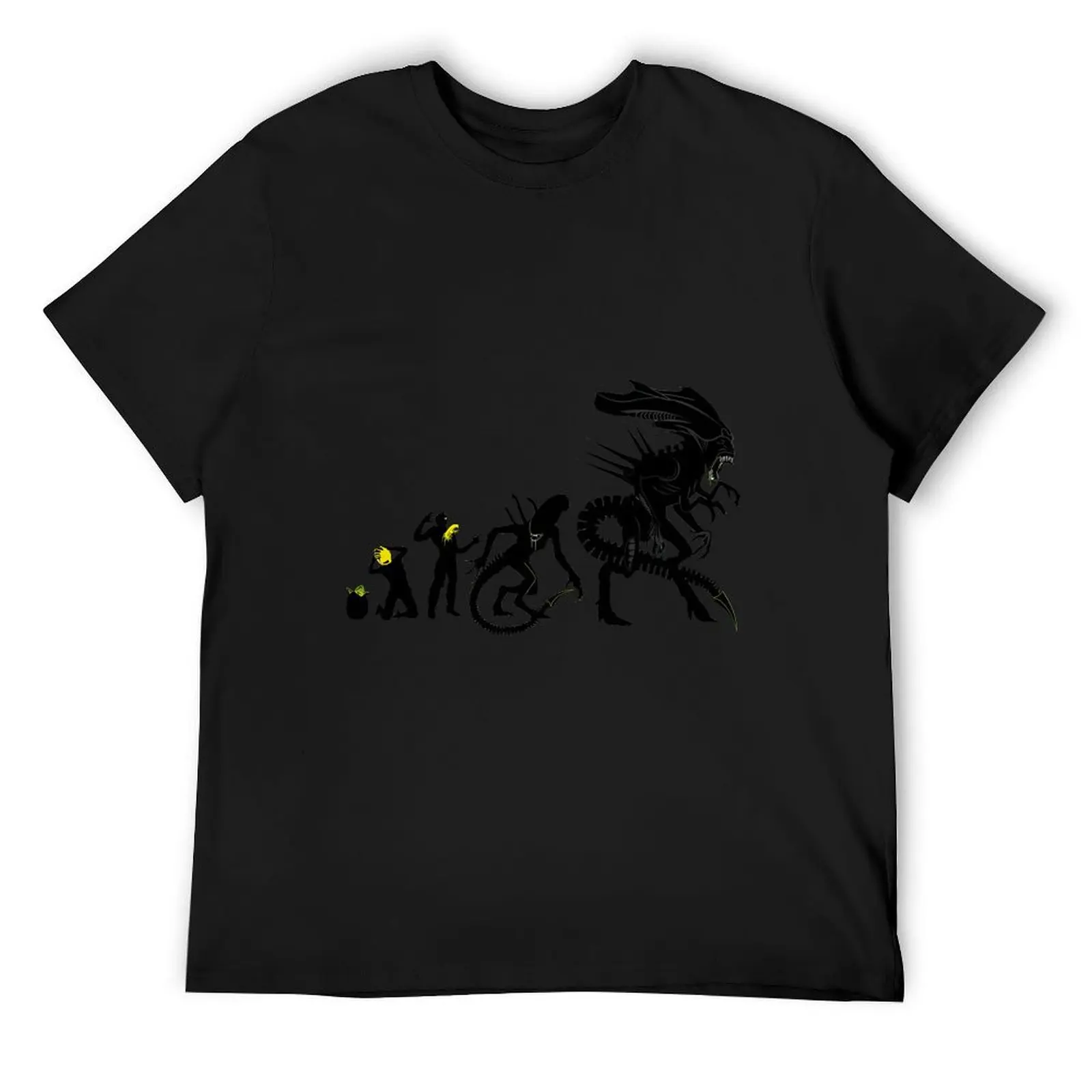 Xenomorph Evolution T-Shirt heavyweights oversized graphic tee big and tall t shirts for men