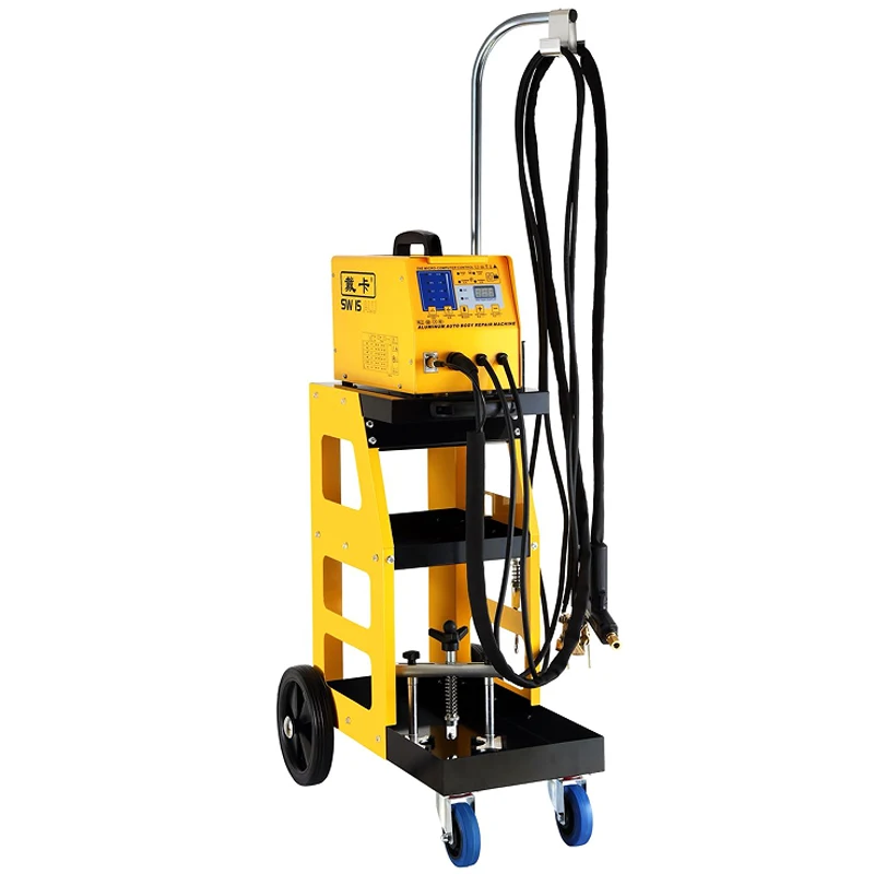 

15 Aluminum Body Sheet Metal Repair Machine Vehicle Equipment Aluminum Spot Welding and Car Body Shaping Machine