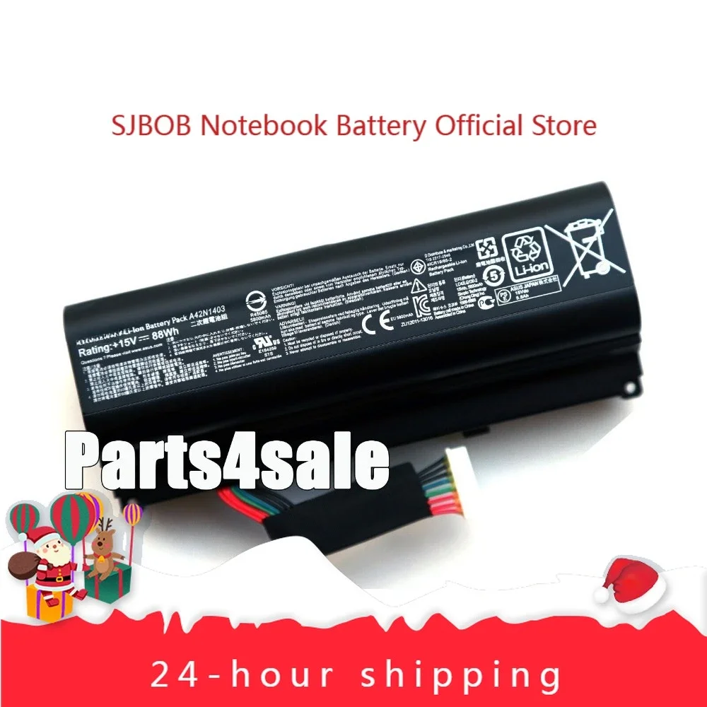 

Genuine A42N1403 Battery for ASUS ROG G751 G751JT G751JY G751JT-CH71 A42LM93 Laptop battery