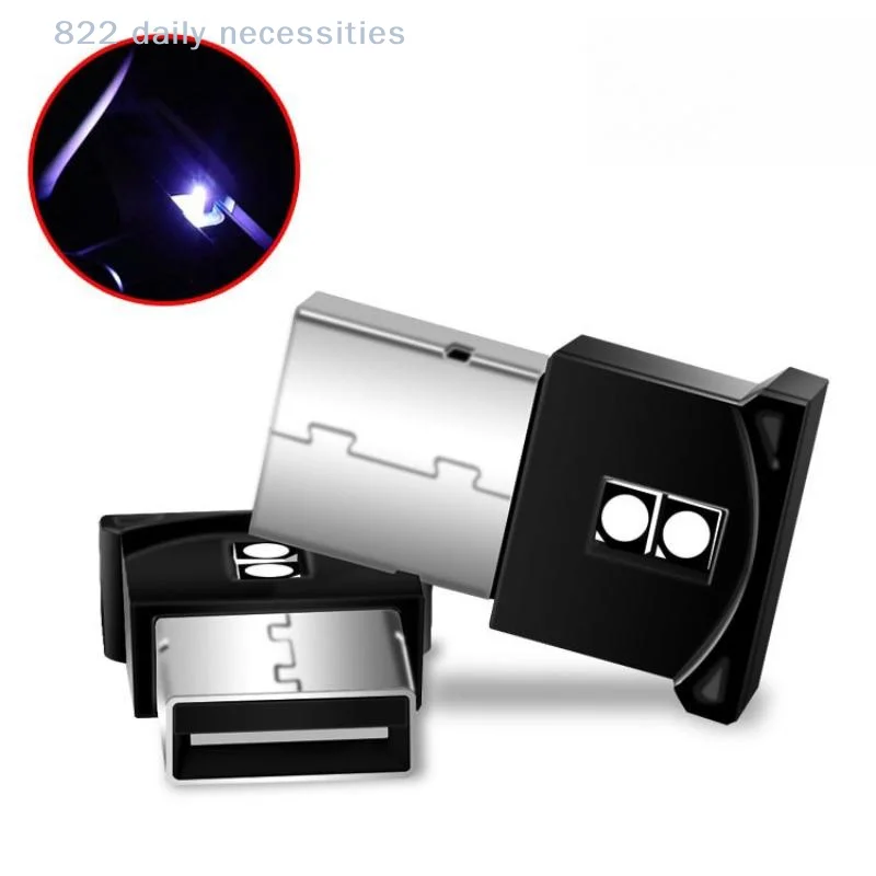 

convenientUSB Mini LED Neon Bulb Car Interior Light for Dashboard Dome Multicolor Ambient Mood Lighting