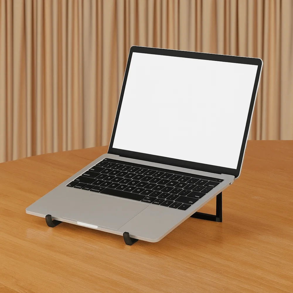 

Складная подставка для ноутбука из алюминиевого сплава, увеличивающая высоту, рассеивание тепла, кронштейн для ноутбука, регулируемый противоскользящий