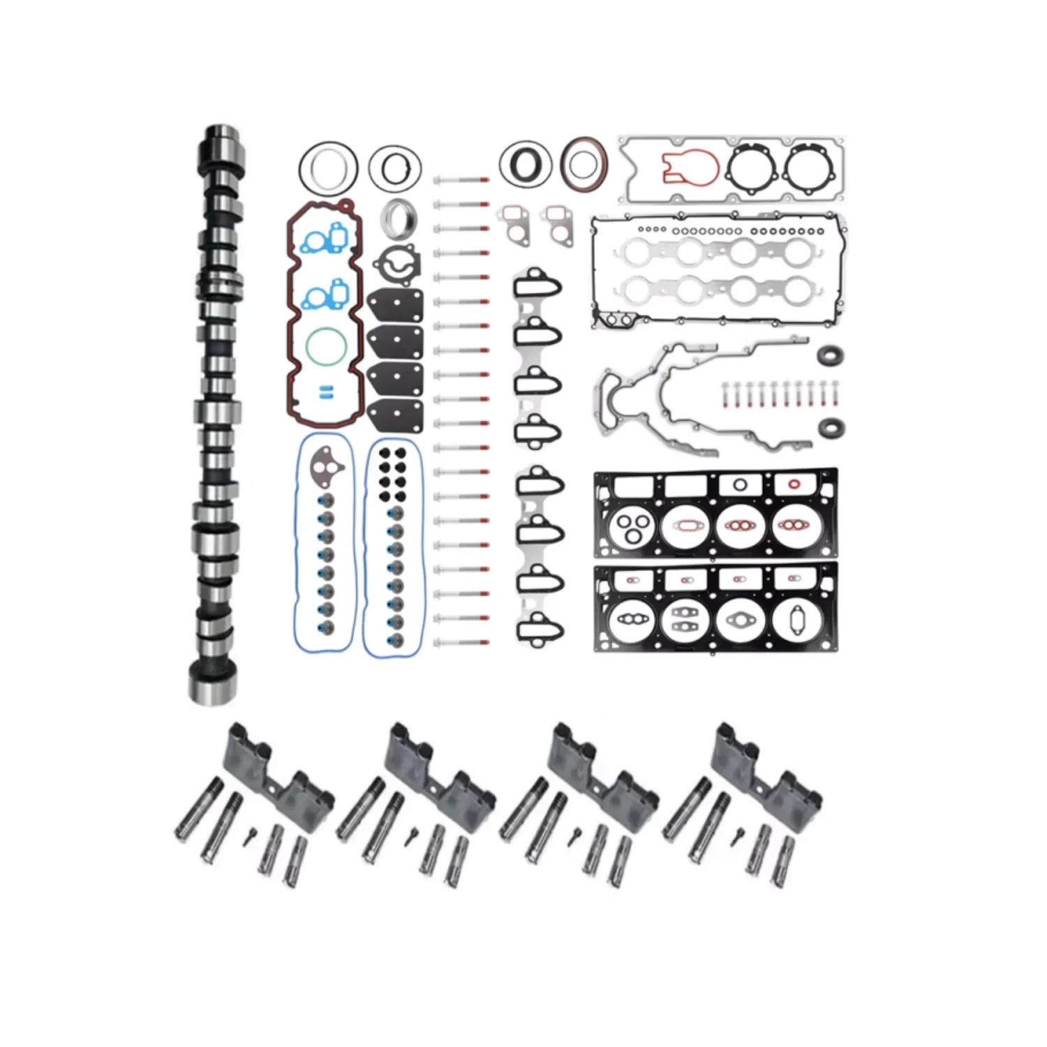 Engine Parts AFM Lifters Camshaft Head Gasket Set Bolts Cam Fit 5.3 L For Chevy GM 05-14 5.3L 12499225 HL124 E1840P 12482063