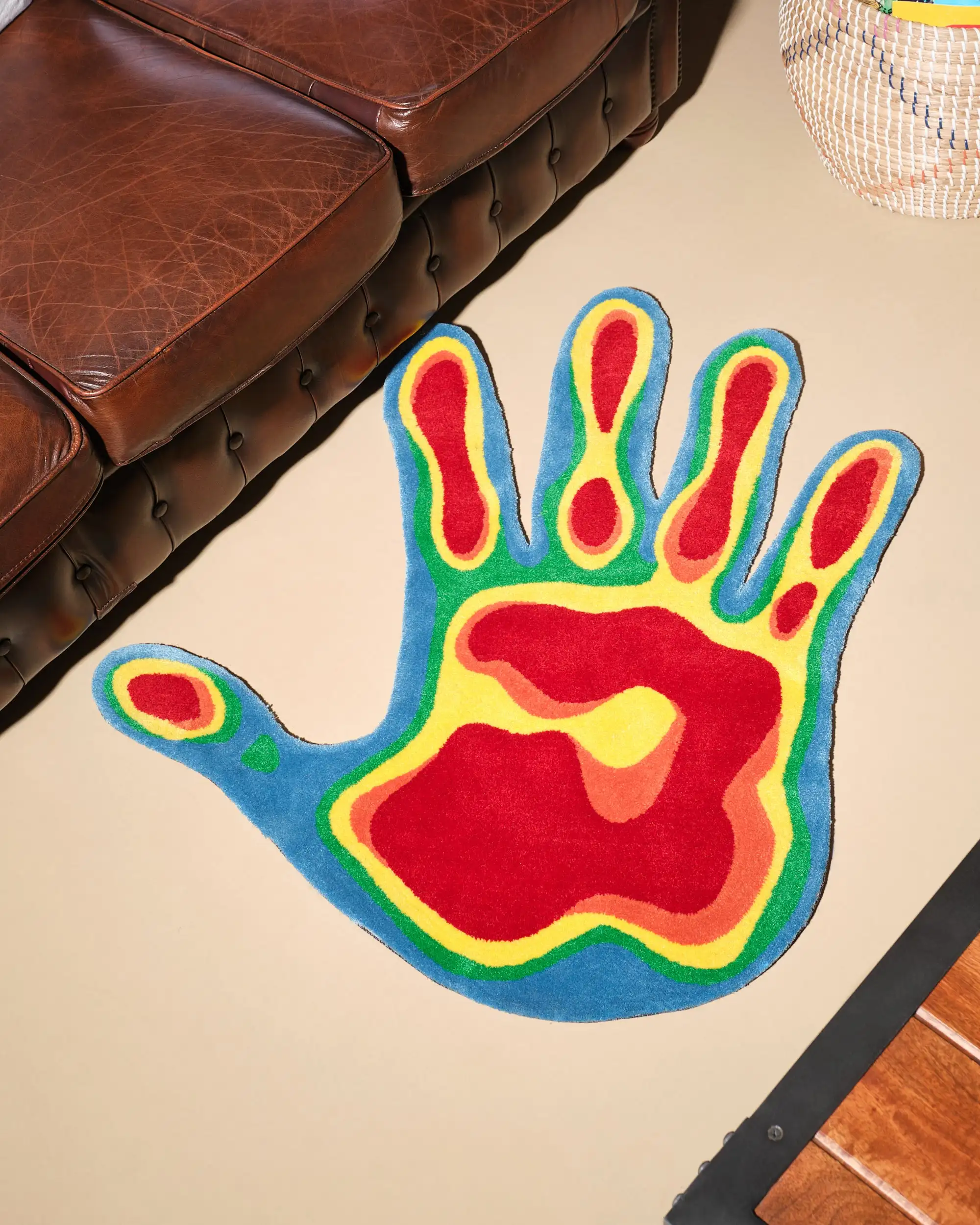 

Hand carpet for garage living room kitchen simple housewarming gift cashmere-like non-slip decorative carpet