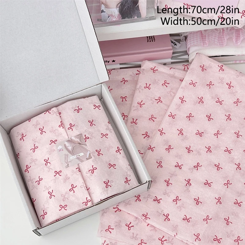 10pcs Flower Wrapping Paper Cake Baking Gift Bowknot Sydney Paper Hand-Kneaded Paper Cotton Paper Bouquet Flower Wrapping Paper