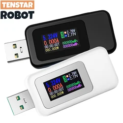 10 in 1 USB Tester DC Digital Voltmeter Amperimetro Current Voltage Meter Amp Volt Ammeter Detector Power Bank Charger Indicator