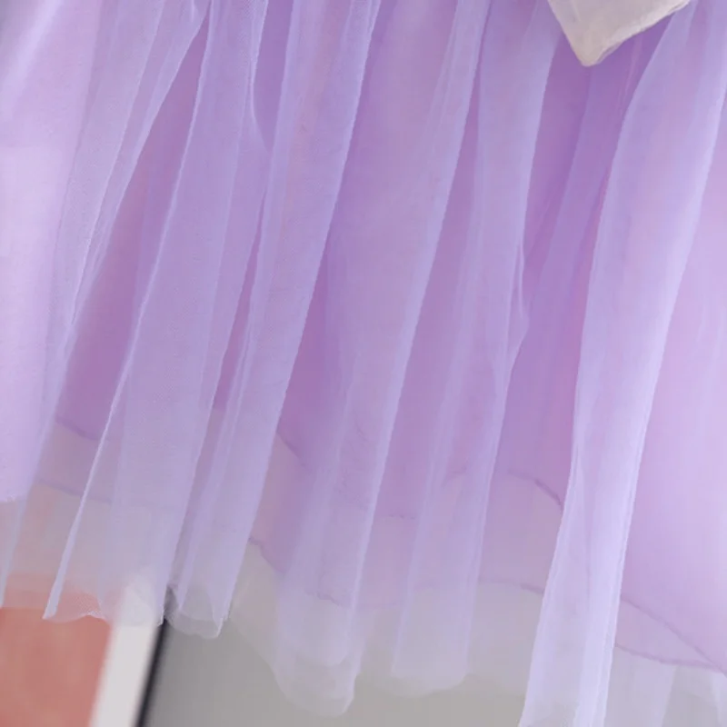 فساتين طفلة صيفية بفيونكة كرتونية فساتين بناتي رائعة فساتين أطفال الأميرة ملابس بناتي