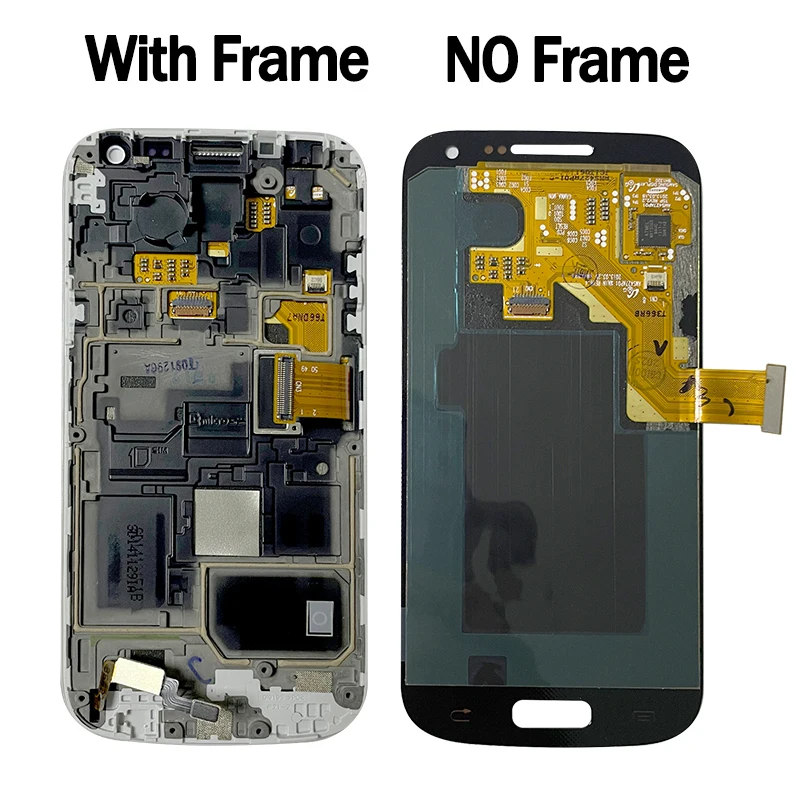 New For SAMSUNG S4 Mini Display For Samsung  S4 mini I9190 Display GT i9192 i9195 LCD Digitizer Touch Screen with Frame image 4