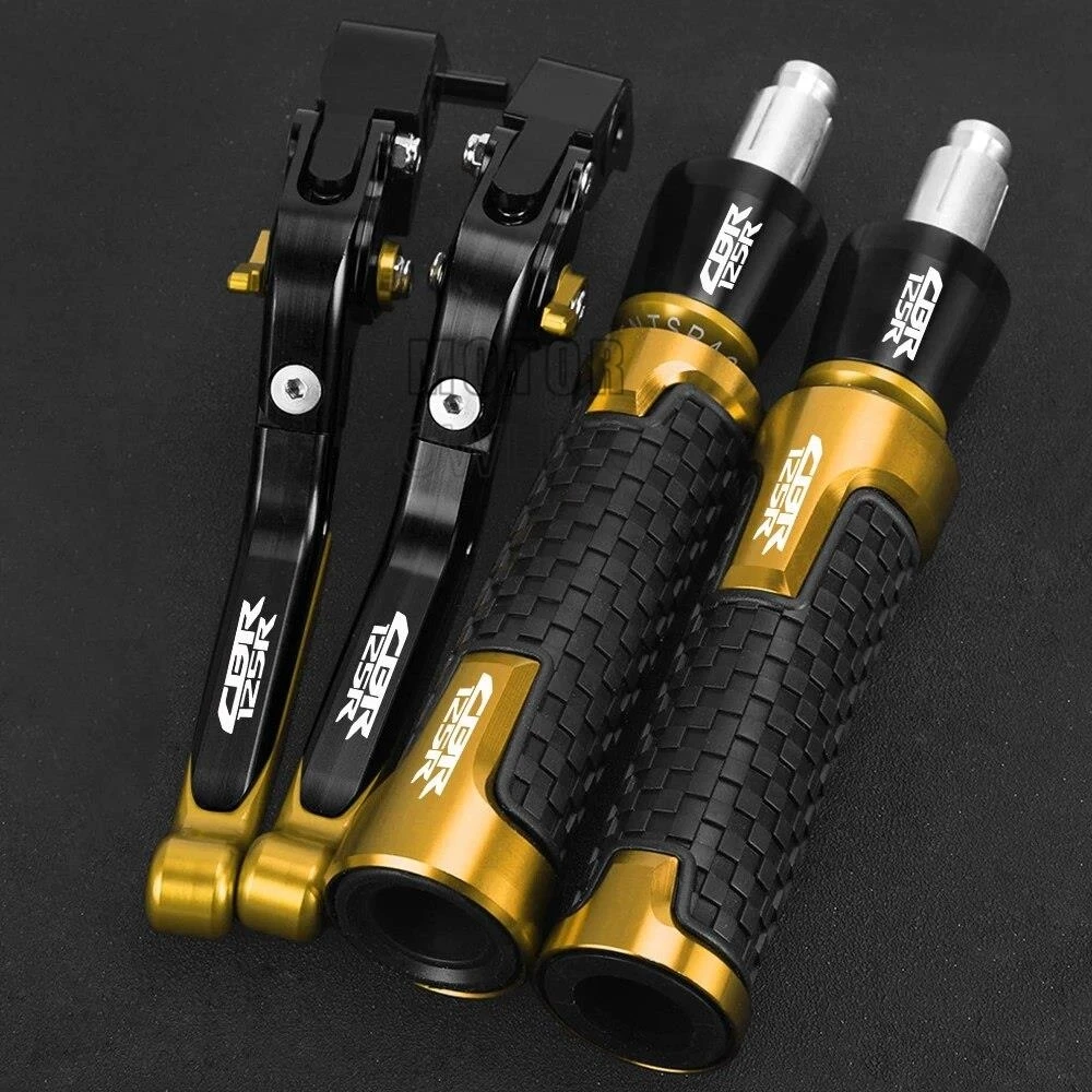 

For Honda CBR125R CBR 125R CBR 125 CBR125 R 2004-2016 2015 Adjustable Brake Clutch Lever CNC Foldable Handlebar Handle Bar Grips