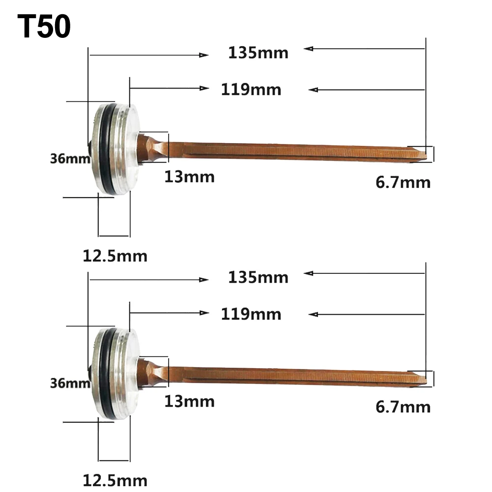 2 pçs pneumático nailer agulha peças acessórios peças de reposição t50dc/st64 para f30d/f30g/t50dc/st64/p625b/1013j/422j