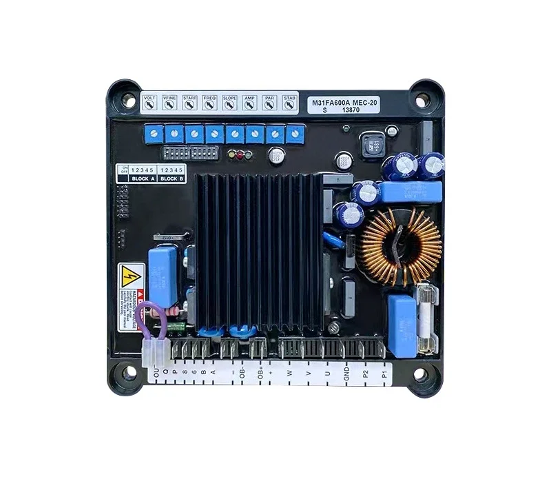 Adjustment Plate M31FA600A Diesel Generator Automatic Voltage Regulator Engine Excitation