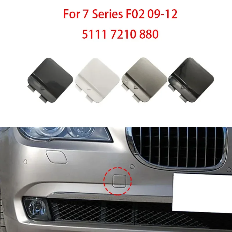 

For BMW 7 Series F02 Front Bumper Trailer Cover Front Bumper Towing Hook Hole Cover 51117210880 2009-2012