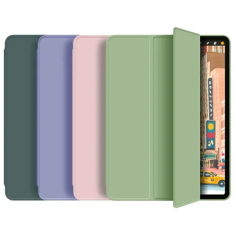 Case for iPad 9th 8th 7th iPad 10.2 6th 5th 9.7 Smart Cover with Pencil Holder for iPad Pro 11 Mini 6  5  Air 3 10.5 Coque Capa