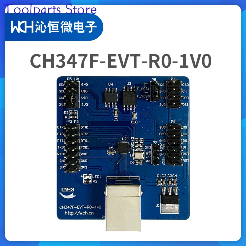 High Speed USB Bus Adapter - CH347 Series Evaluation Board