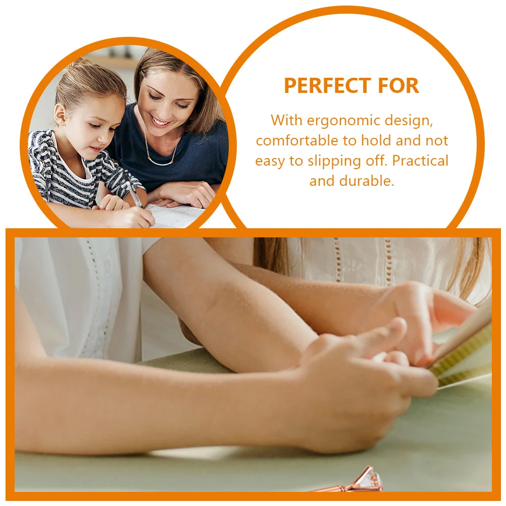 

3 шт. металлическая шариковая ручка, гладкий дизайн для письма, офис, школа, ежедневное использование, инструмент для письма с подписью для студентов