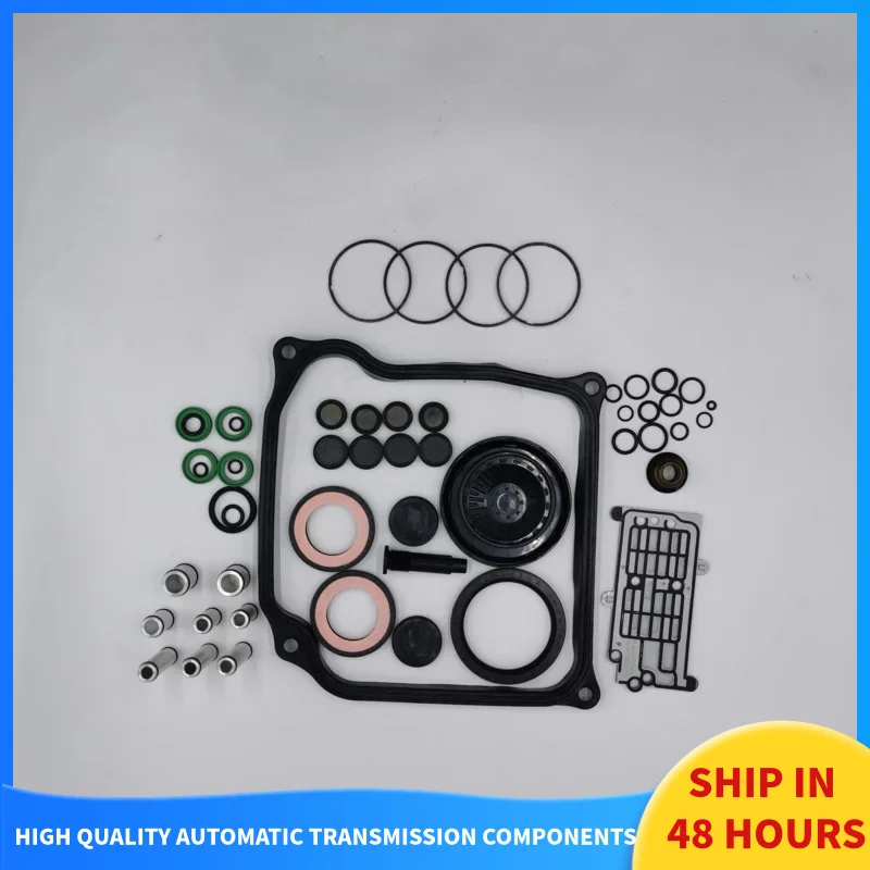 Для AUDI VW SKODA Golf DSG0BH DQ500 комплект для капитального ремонта коробки передач автоматической коробки передач, ремонтные уплотнения, прокладки, уплотнительные кольца, вилка, поршень