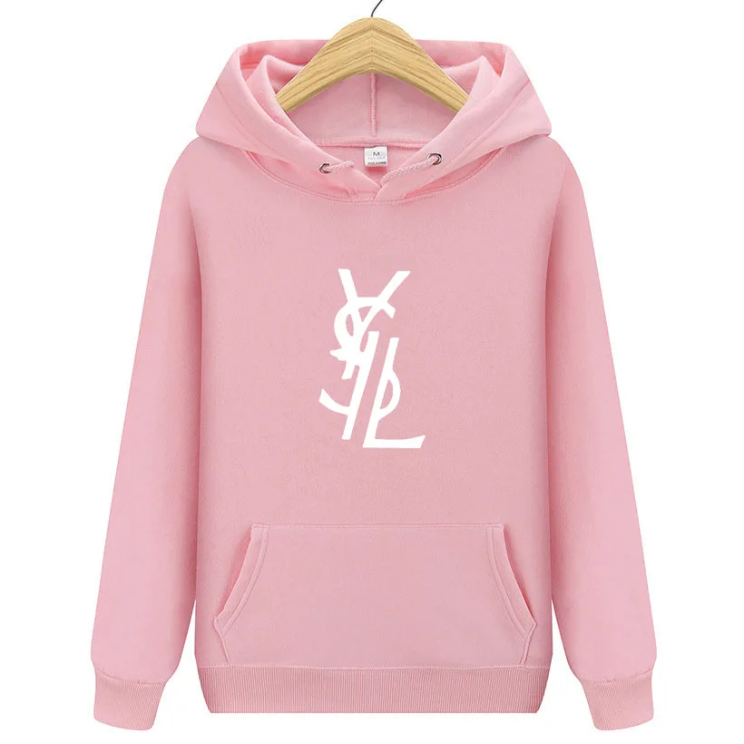 Women's hoodie fashion clothing slogan print Kangaroo pocket draw rope letter print hoodie High quality sports hoodie