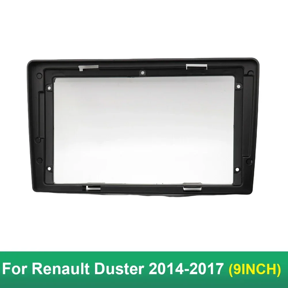 9-calowy adapter samochodowy Canbus Decoder Box do Renault Duster 2014-2017 Android Radio Audio Dash Fitting Panel Kit
