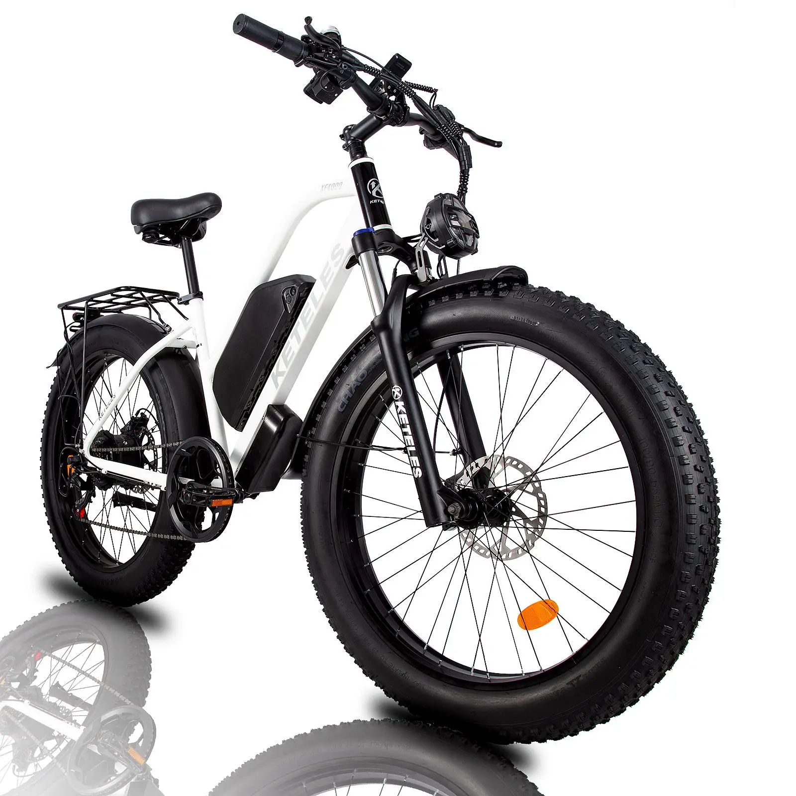 US Fast Delivery KETELES 1000w Electric Bicycle 48V 23ah Lithium Battery 30MPH Adults XF4000 Ebike