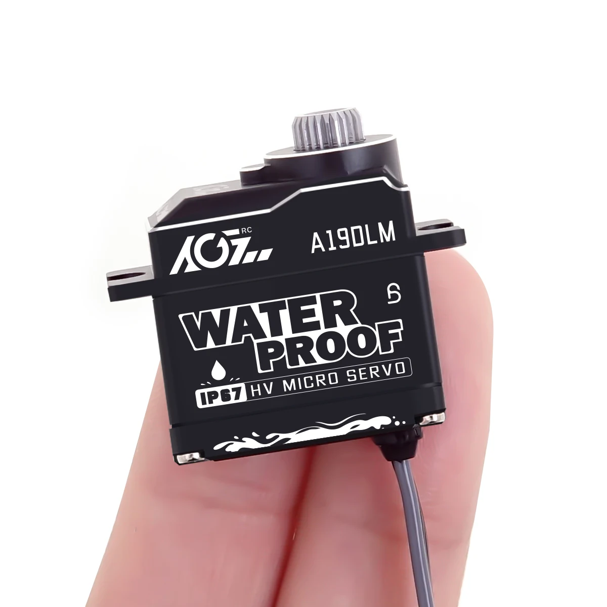 AGFRC A19DLM 18g Super Speed Waterproof HV 4KG Digital Micro RC Servo For 1/18 1/8 Scale Dig/Shift/Steering 1/10 Traxxas Models