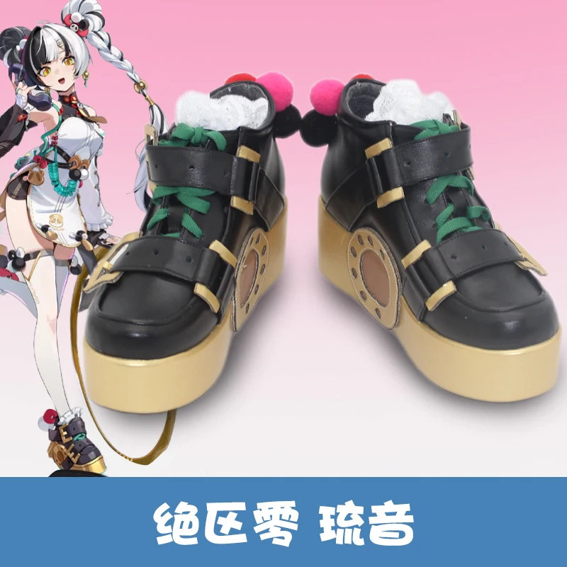 Game Zenless Zone Zero Dialyn Cosplay Schoenen Dialyn Broekschoenen Liuyin Cosplay Schoenen Voor Hallowmas Party Volwassen Vrouwen Mannen