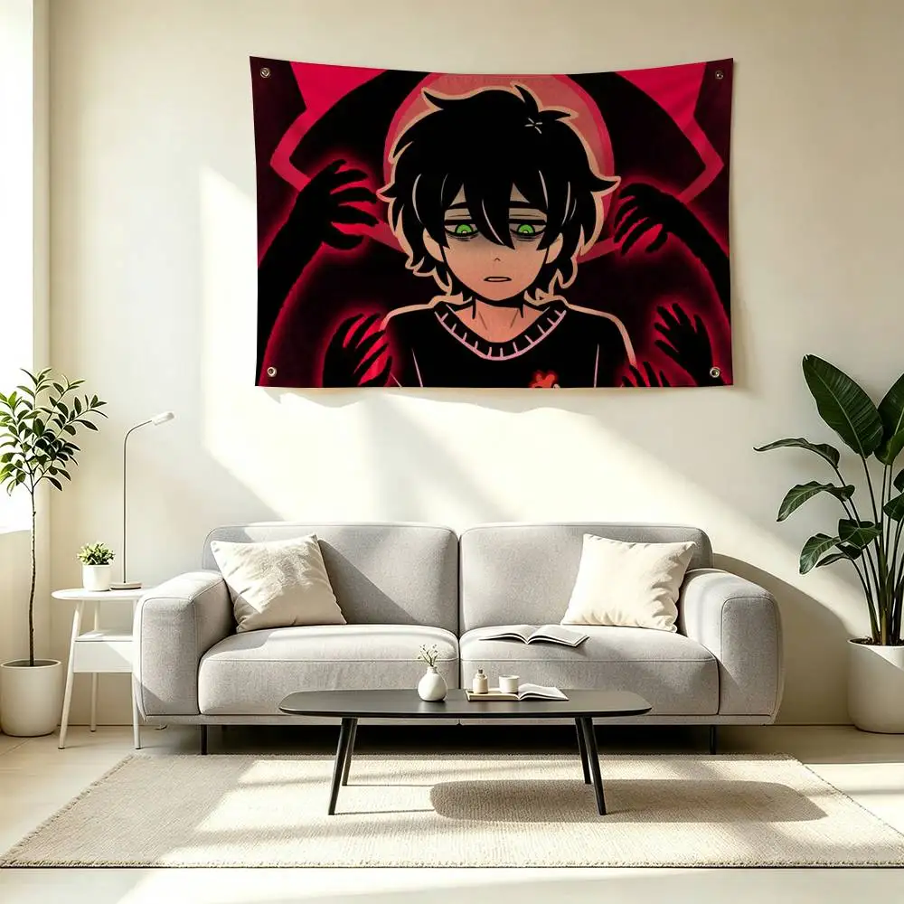 T-The Coffin of Andy LeyLey Flags Wall Hanging Tapestry Outdoor Garage Room Decorative flag Background Blanket