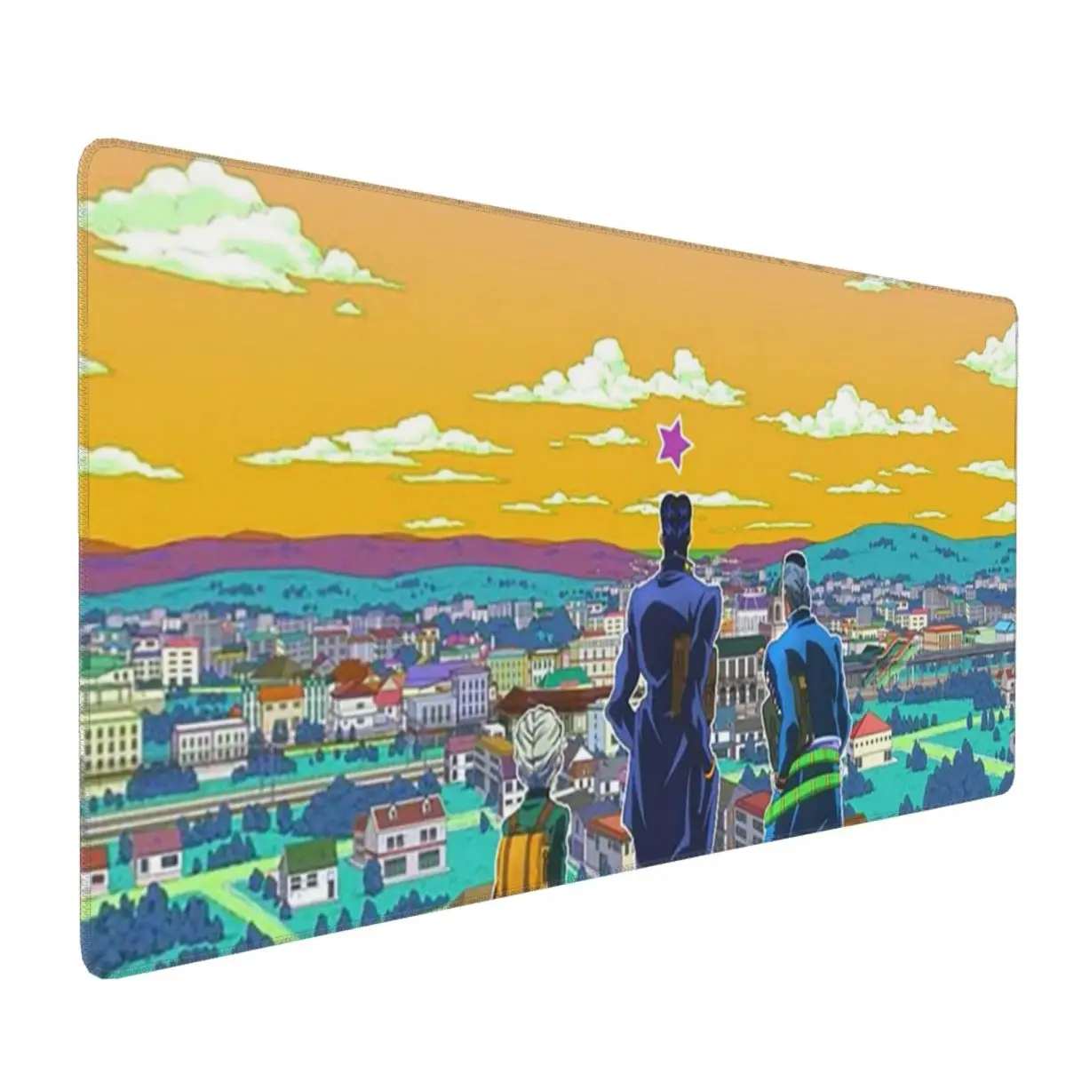Large Mouse Pad Anime Jojo Bizarre Adventure Gamer PC Laptop Mats Keyboard Carpet Computer Gaming Office Accessories Desk Mat