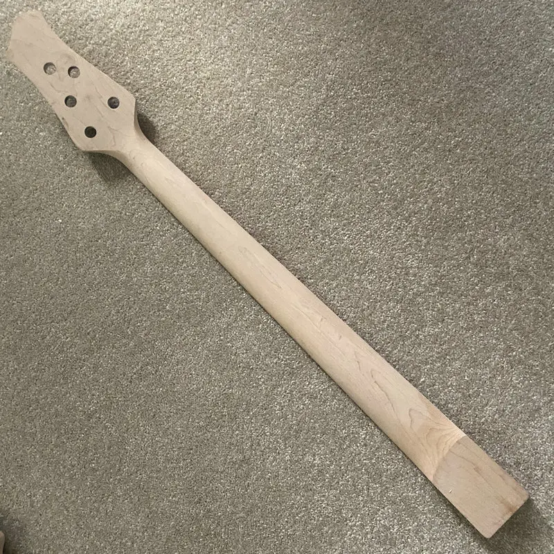 FN052 Signature Model Genuine Tagima 5 String Electric Bass Neck Unfinished No Frets Maple+Rosewood DIY Replace Use