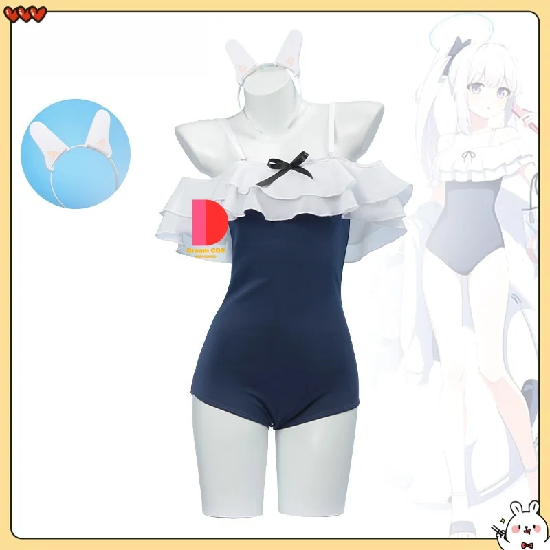 

Raki To Kasumizawa Miyu Tsukiyuki Miyako Sorai Saki Game - Licensed Swimsuit Cosplay Costume Role-playing Two-dimensional