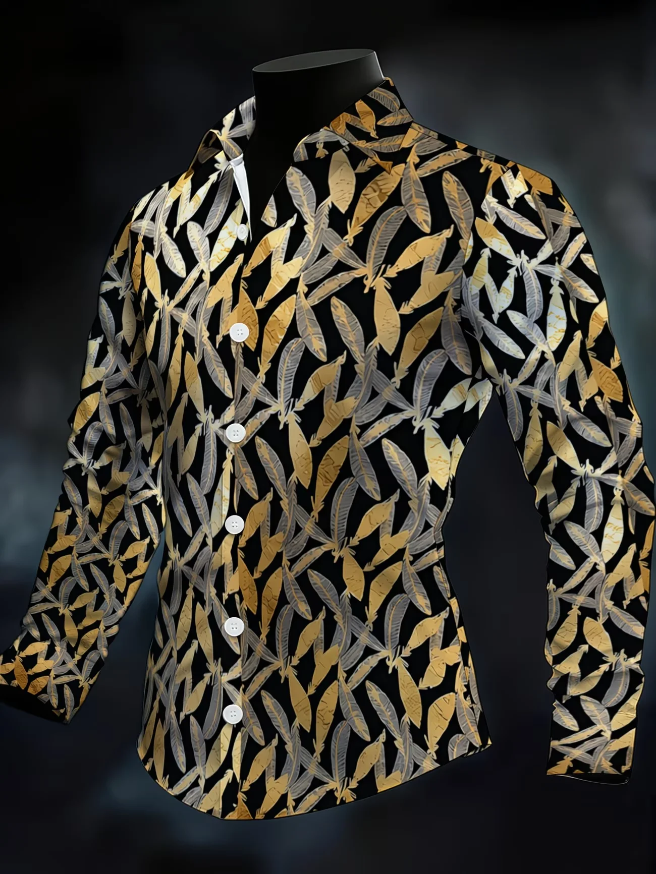 New Hawaiian Pineapple Sunglasses 3D Printed Men's Long Sleeve Shirt With Collar And Vacation Style Shirt Clothing