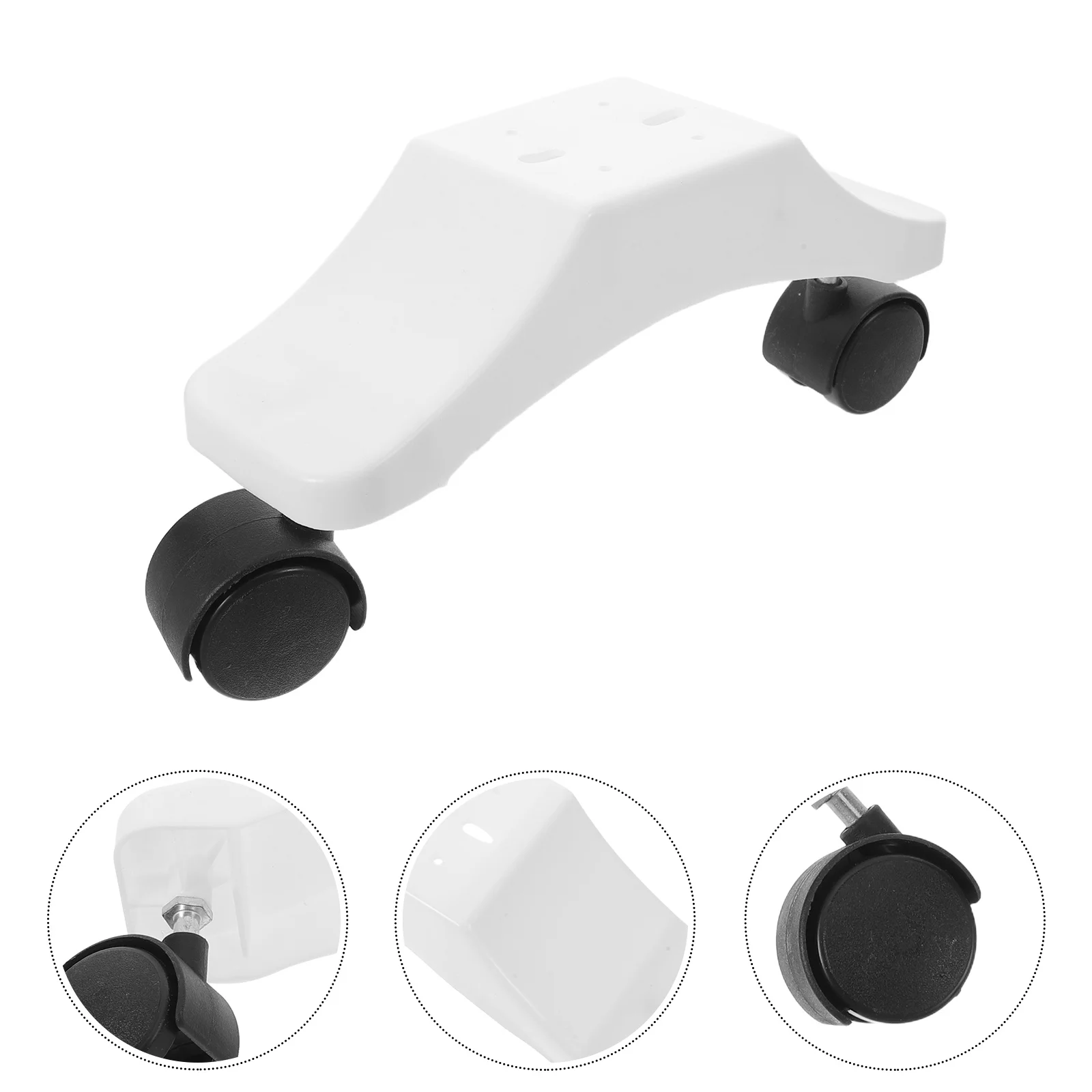 

2pcs Electric Bracket Base Heavy Duty Caster Wheels Oil Filled Radiator Stand Replacement Portable Heater Mobility Kit -