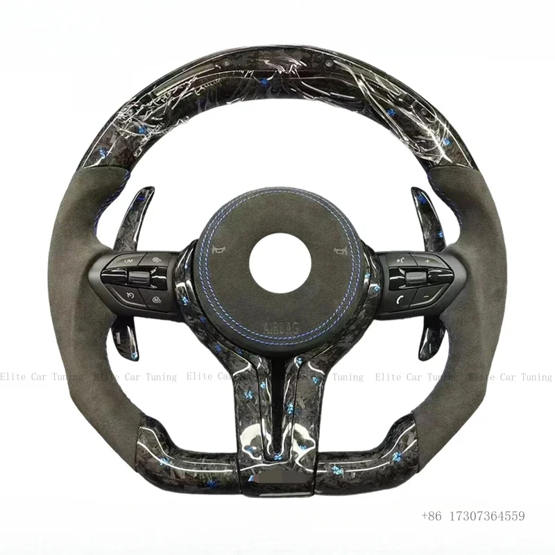 

LED Steering Wheel For BMW F Series F10 F20 M3 M5 F25 F30 F32 F33 F34 F35 F36 E70 E71 X1 X3 X4 X5 X6 X7 (Customizable)